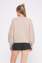 Load image into Gallery viewer, Floral Embroidery Sweater
