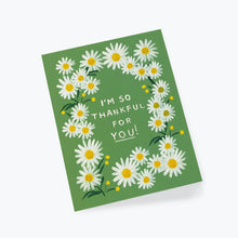 Load image into Gallery viewer, Daisies Thankful for You Card
