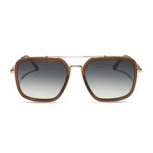 Load image into Gallery viewer, DIFF - Jordan Whiskey Gold Grey Gradient Sunglasses
