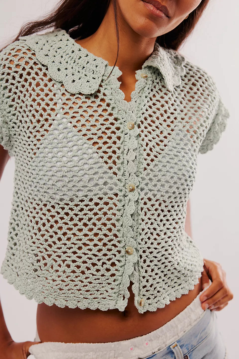 FP Lily Crochet Top