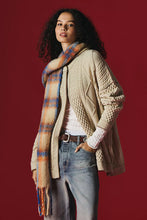 Load image into Gallery viewer, Highland Plaid Skinny Scarf

