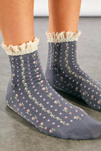 Load image into Gallery viewer, FP Movement Rosebud Waffle Knit Ankle Socks
