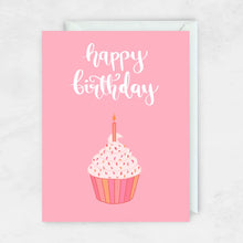 Load image into Gallery viewer, Happy Birthday (Cupcake) Card
