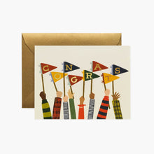 Load image into Gallery viewer, Congrats! Pennants Card
