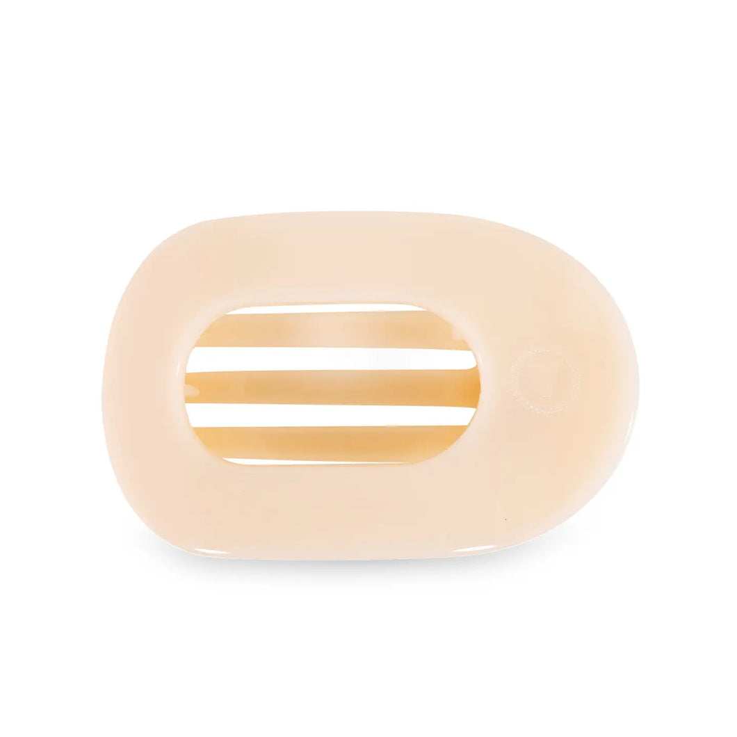 Medium Flat Round Hair Clip - Teleties