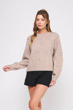 Load image into Gallery viewer, Floral Embroidery Sweater
