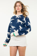 Load image into Gallery viewer, Knit Horse Sweater
