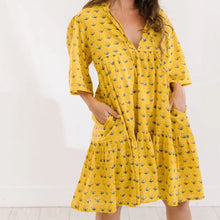 Load image into Gallery viewer, Yellow Marigold Bondi Dress
