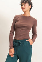 Load image into Gallery viewer, Crew Neck Long Sleeve Top
