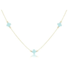 Load image into Gallery viewer, 17&quot; Choker Simplicity Chain Gold - Signature Cross
