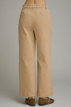 Load image into Gallery viewer, Solid Wide Leg Front Patch Pocket Pants

