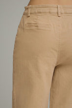 Load image into Gallery viewer, Solid Wide Leg Front Patch Pocket Pants
