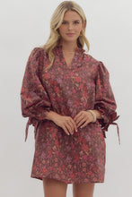 Load image into Gallery viewer, Floral Poplin Dress
