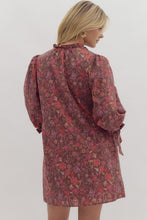 Load image into Gallery viewer, Floral Poplin Dress
