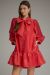 Load image into Gallery viewer, Solid Metallic Balloon Sleeve Mini Dress
