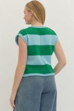 Load image into Gallery viewer, Striped Cap Sleeve Top
