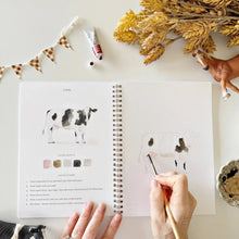 Load image into Gallery viewer, Farm Watercolor Workbook
