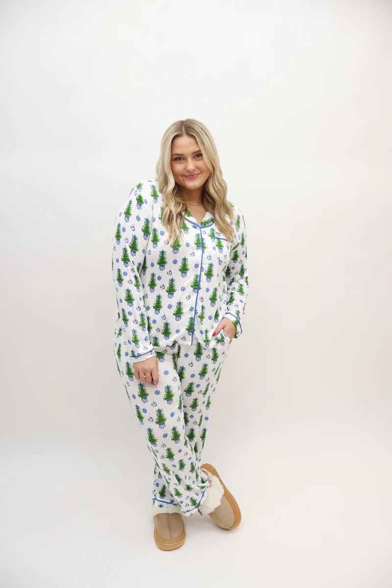 Charlotte Holiday Pajama Pant Set