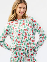 Load image into Gallery viewer, Annie Holiday Pajama LSLP Set
