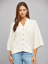 Load image into Gallery viewer, Button Down 3/4 Sleeve Cardigan
