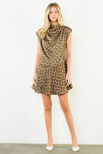 Load image into Gallery viewer, Silk Horse Print Sleeveless Dress
