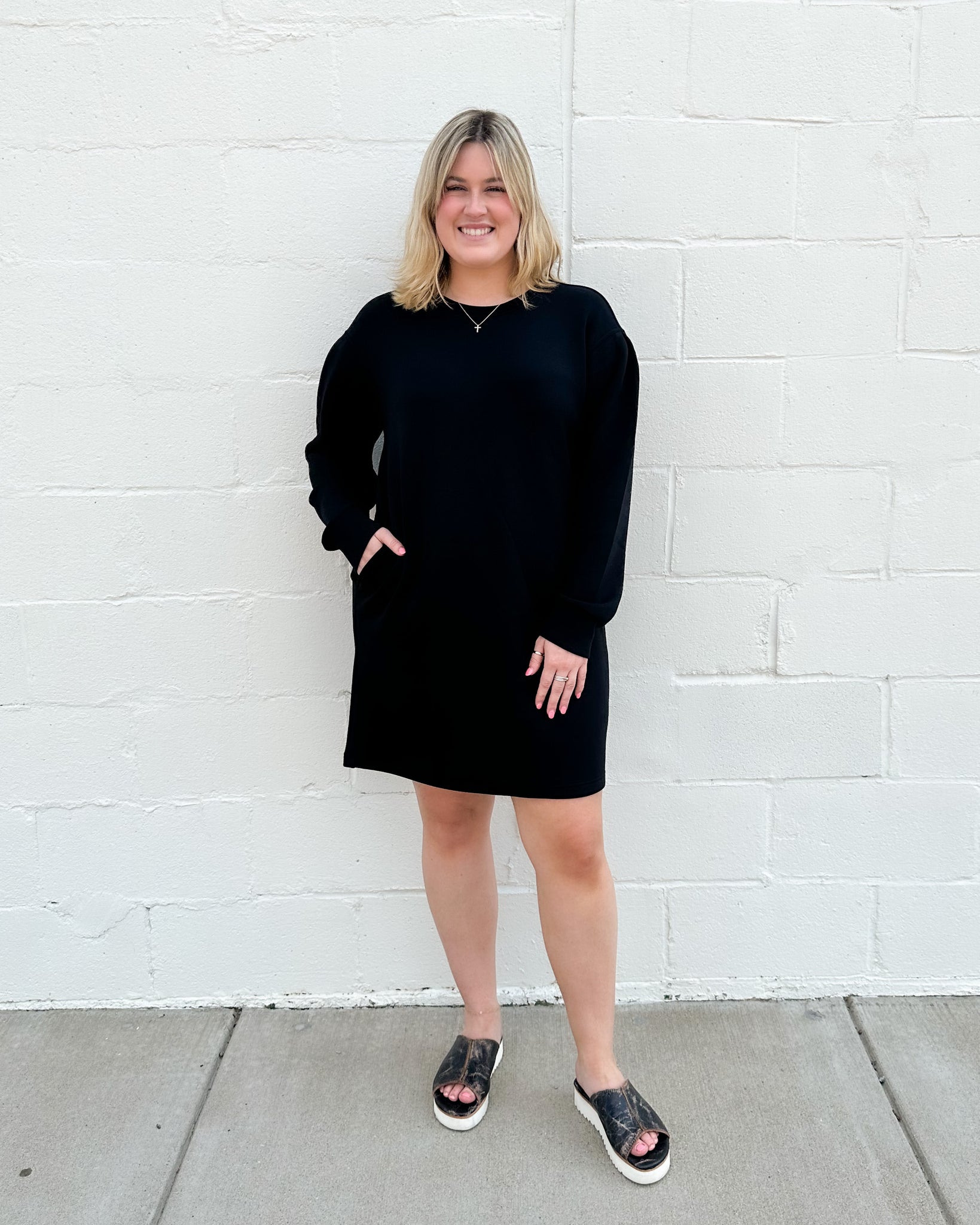 SPANX Airessentials Crew Neck Dress – The Lovely Fig