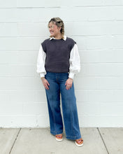 Load image into Gallery viewer, SPANX Seamed Front Wide Leg Jeans - Vintage Indigo
