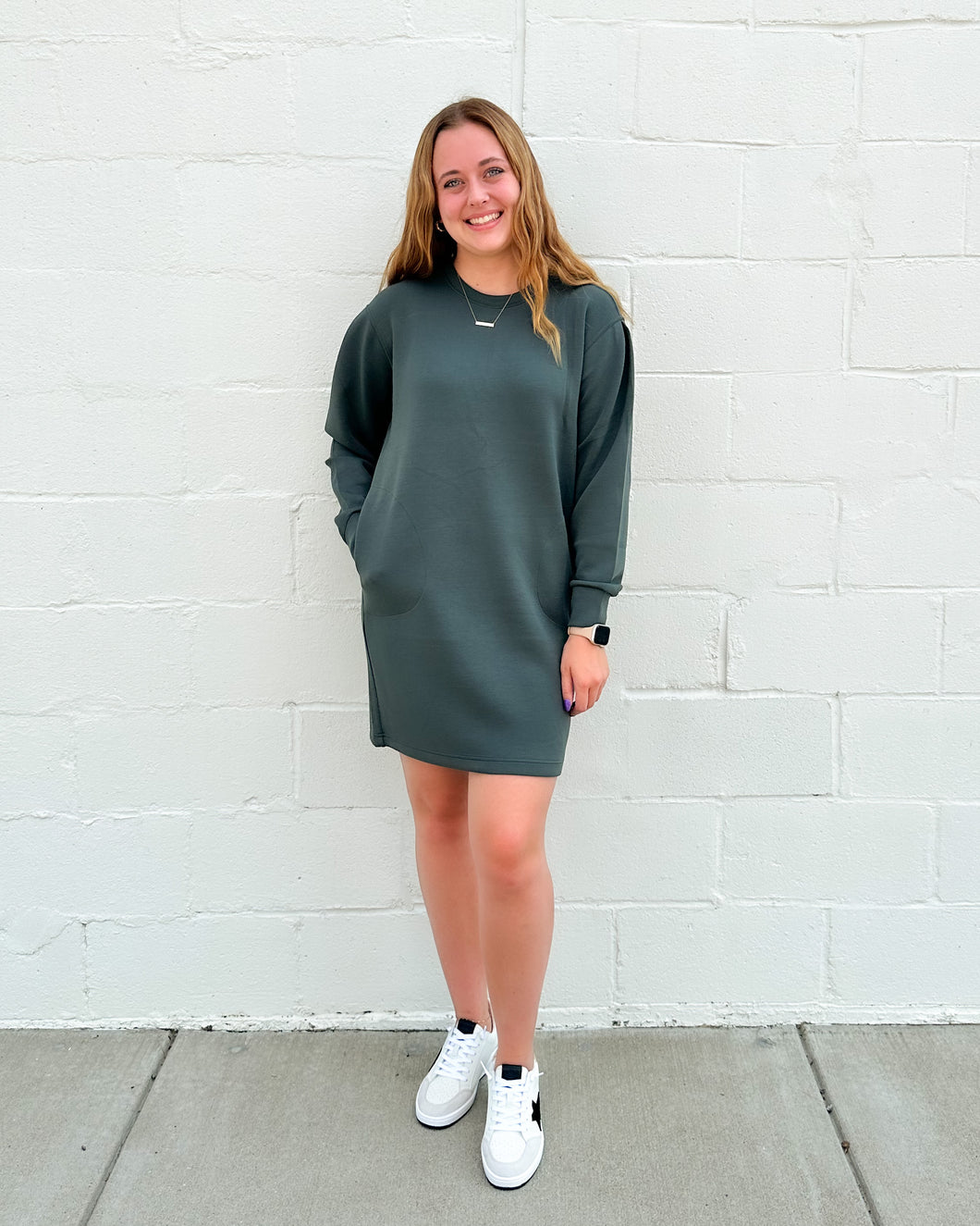 SPANX Airessentials Crew Neck Dress