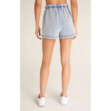 Load image into Gallery viewer, Gael Knit Denim Short Washed Indigo
