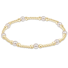 Load image into Gallery viewer, Classic Purpose Pattern Bead Bracelet - Pearl
