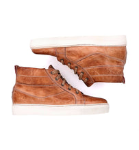 Load image into Gallery viewer, Rossela High Top Sneakers, Tan Rustic - Bedstu
