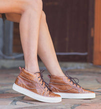 Load image into Gallery viewer, Rossela High Top Sneakers, Tan Rustic - Bedstu
