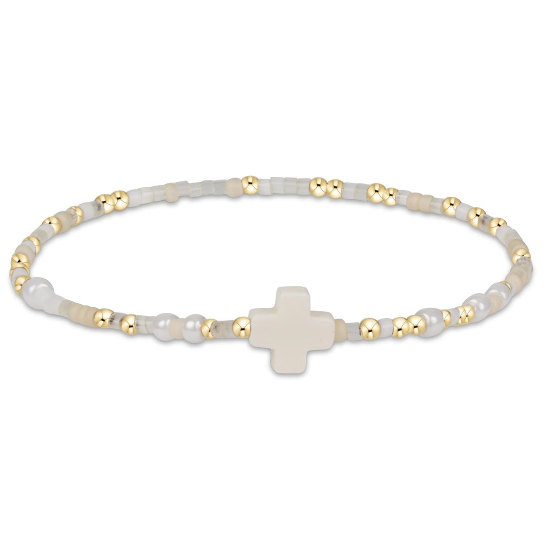 Hope Unwritten Signature Cross Bracelet - Colorful