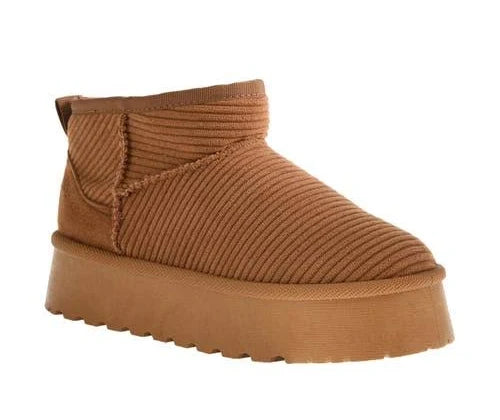 Yarroh Corduroy Ankle Boot