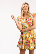 Load image into Gallery viewer, Buttercream Garden Mauve Dress
