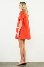 Load image into Gallery viewer, Short Sleeve Floral Embroidery Dress
