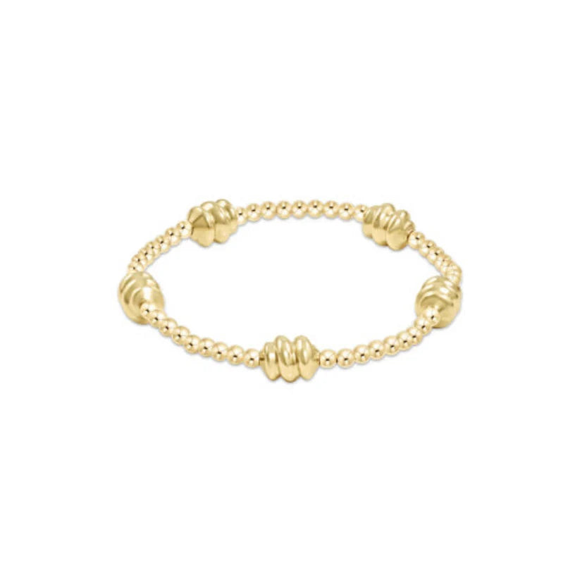 Admire Gold 3mm Bead Bracelet