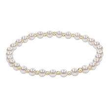 Load image into Gallery viewer, enewton Extends - Classic Grateful Pattern 4mm Bead Bracelet - Pearl
