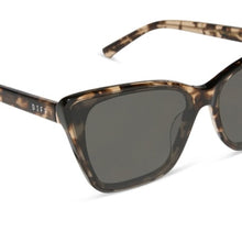 Load image into Gallery viewer, DIFF - Alina Espresso Tortoise + Grey Sunglasses
