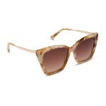 Load image into Gallery viewer, DIFF- Becky II Gilded Tort Light Brown Gradient Sunglasses
