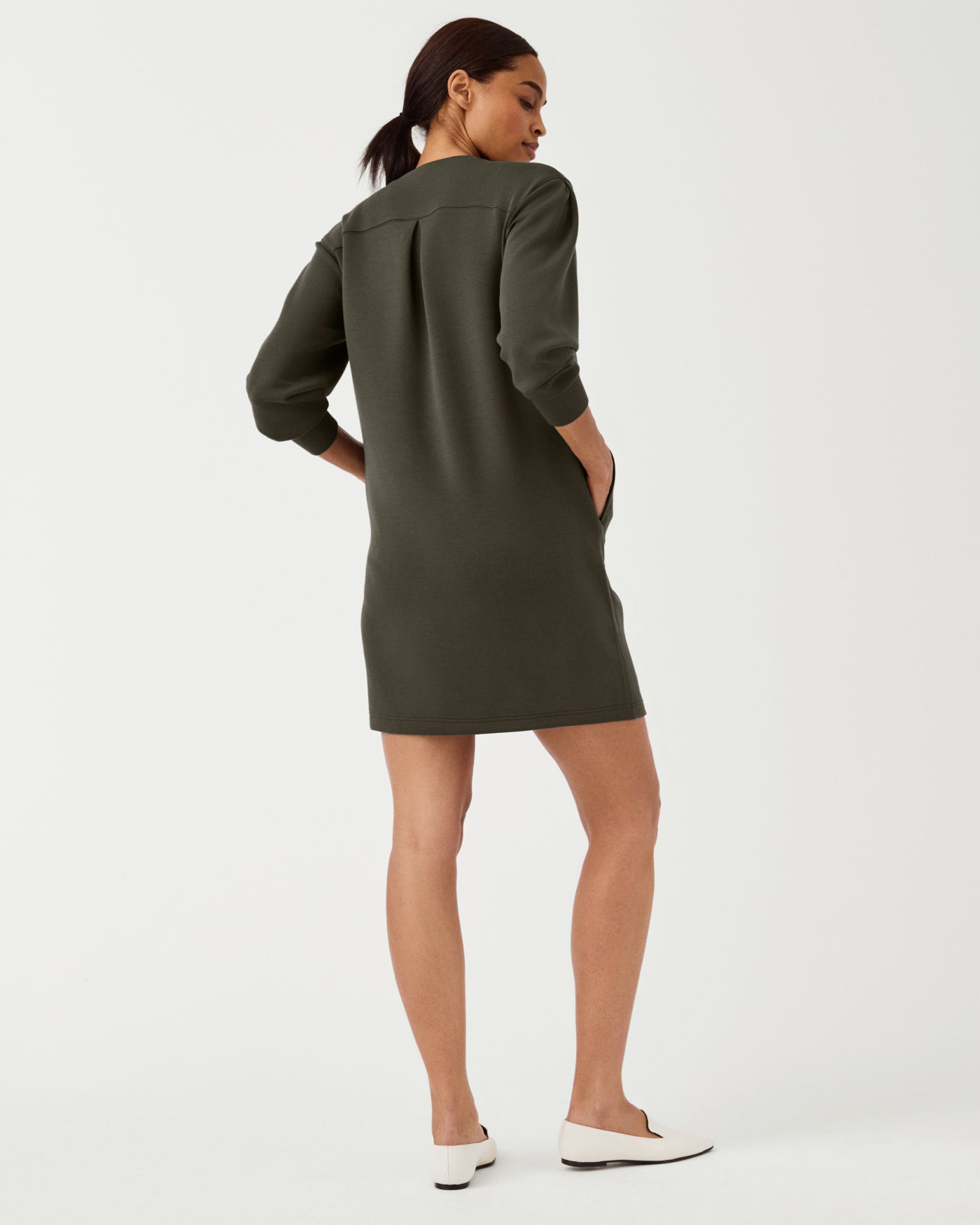 SPANX Airessentials Crew Neck Dress – The Lovely Fig