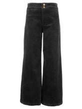 Load image into Gallery viewer, KUT Meg High Rise Wide Leg with Welt Pocket - Charcoal

