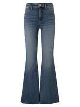 Load image into Gallery viewer, KUT Stella High Rise Flare with Raw Hem - Hardworking

