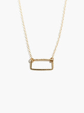 Load image into Gallery viewer, Floating Shape Necklace - Rectangle, ABLE
