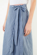 Load image into Gallery viewer, Stripe Wrap Skirt
