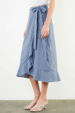 Load image into Gallery viewer, Stripe Wrap Skirt
