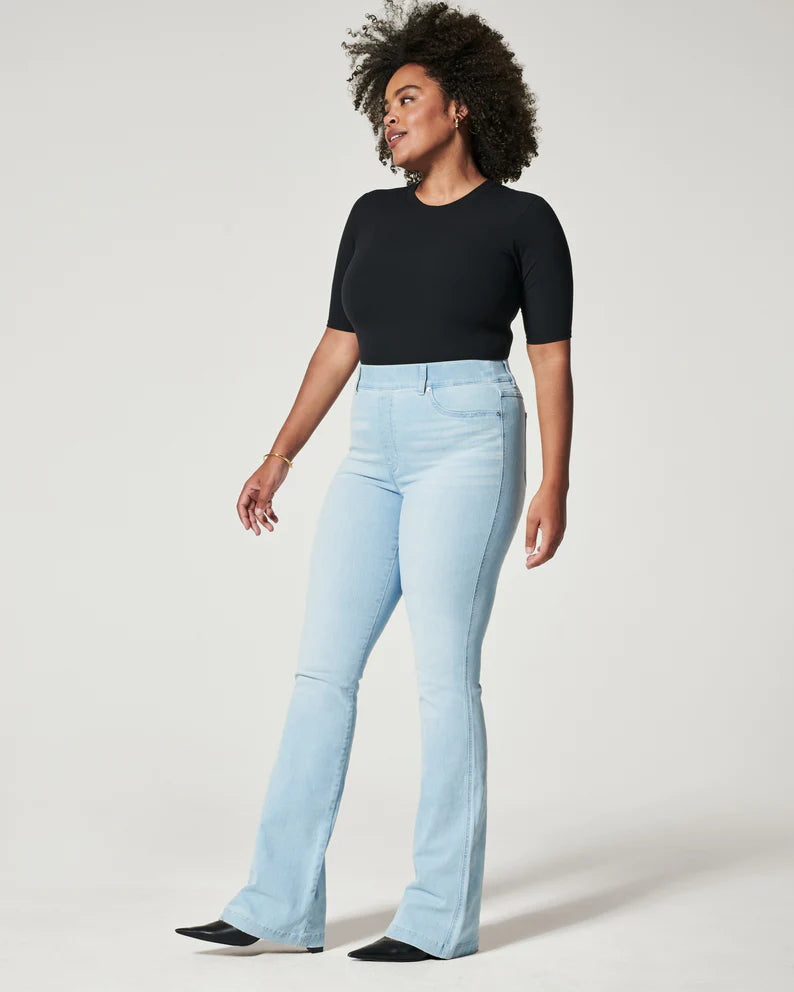 SPANX Flare Jeans - Retro Light Wash