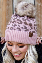 Load image into Gallery viewer, CC Leopard Print Beanie
