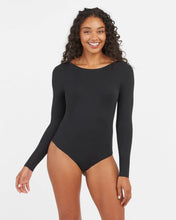 Load image into Gallery viewer, SPANX Long Sleeve Suit Yourself Scoop Neck Bodysuit
