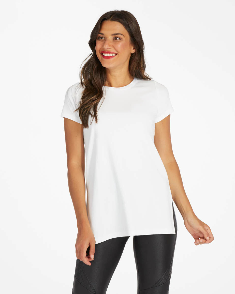 SPANX Perfect Length Short Sleeve Tee